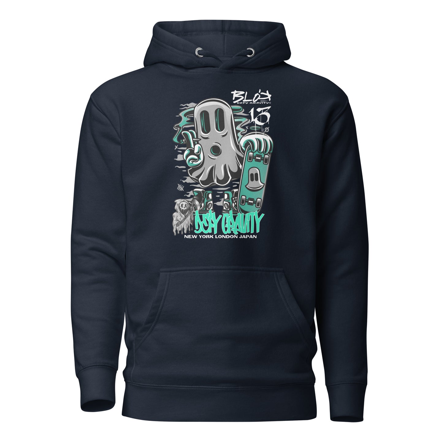 Ghosting - Front Print - Men's Hoodie