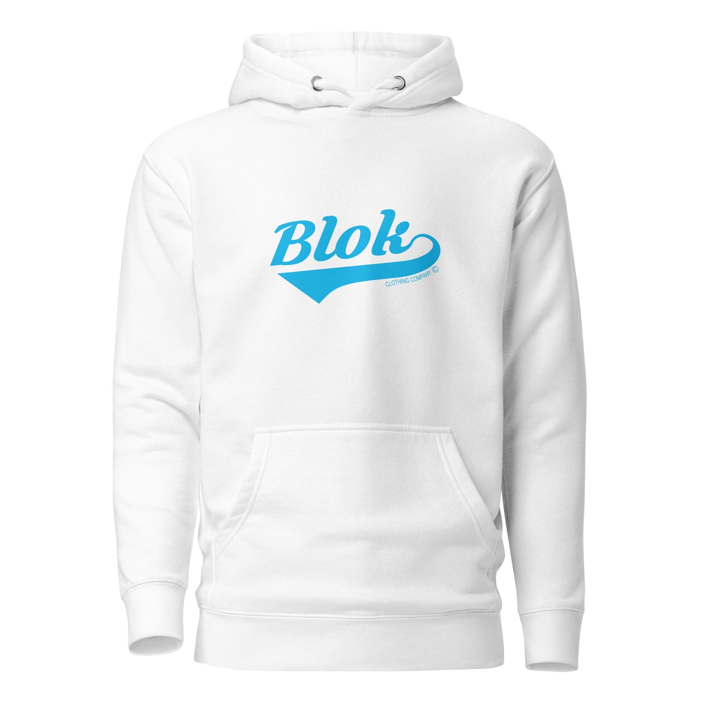 Blok Classic Logo - in Blue Print - Women's Hoodie