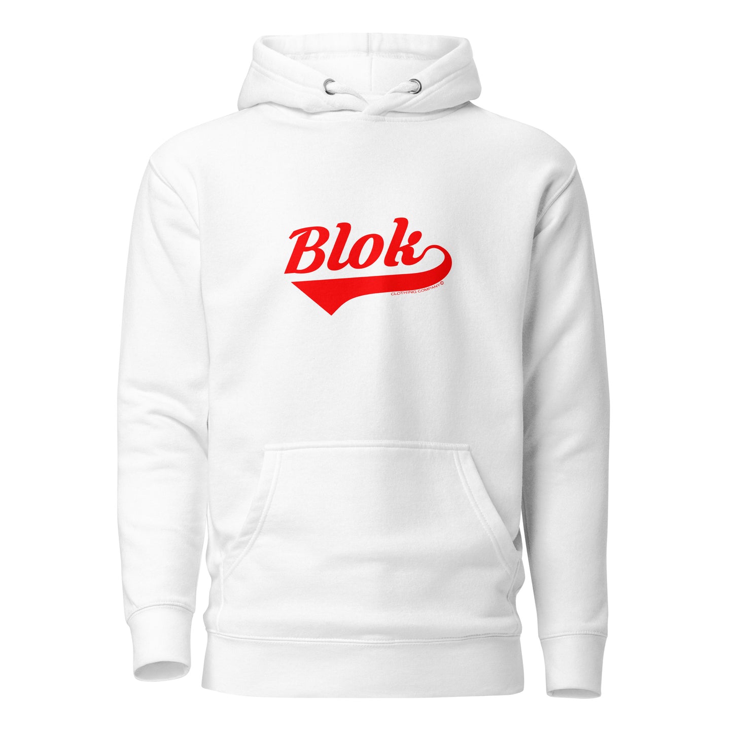 Blok Classic Logo - in Red Print - Women's Hoodie