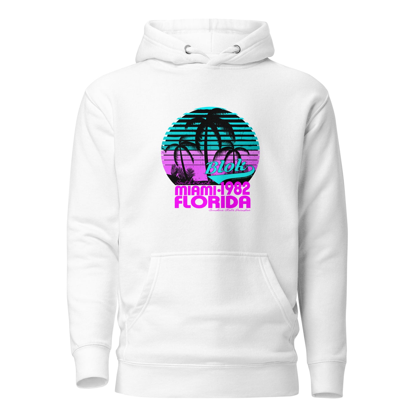 Miami '82 - in Turquoise - Woman's Hoodie