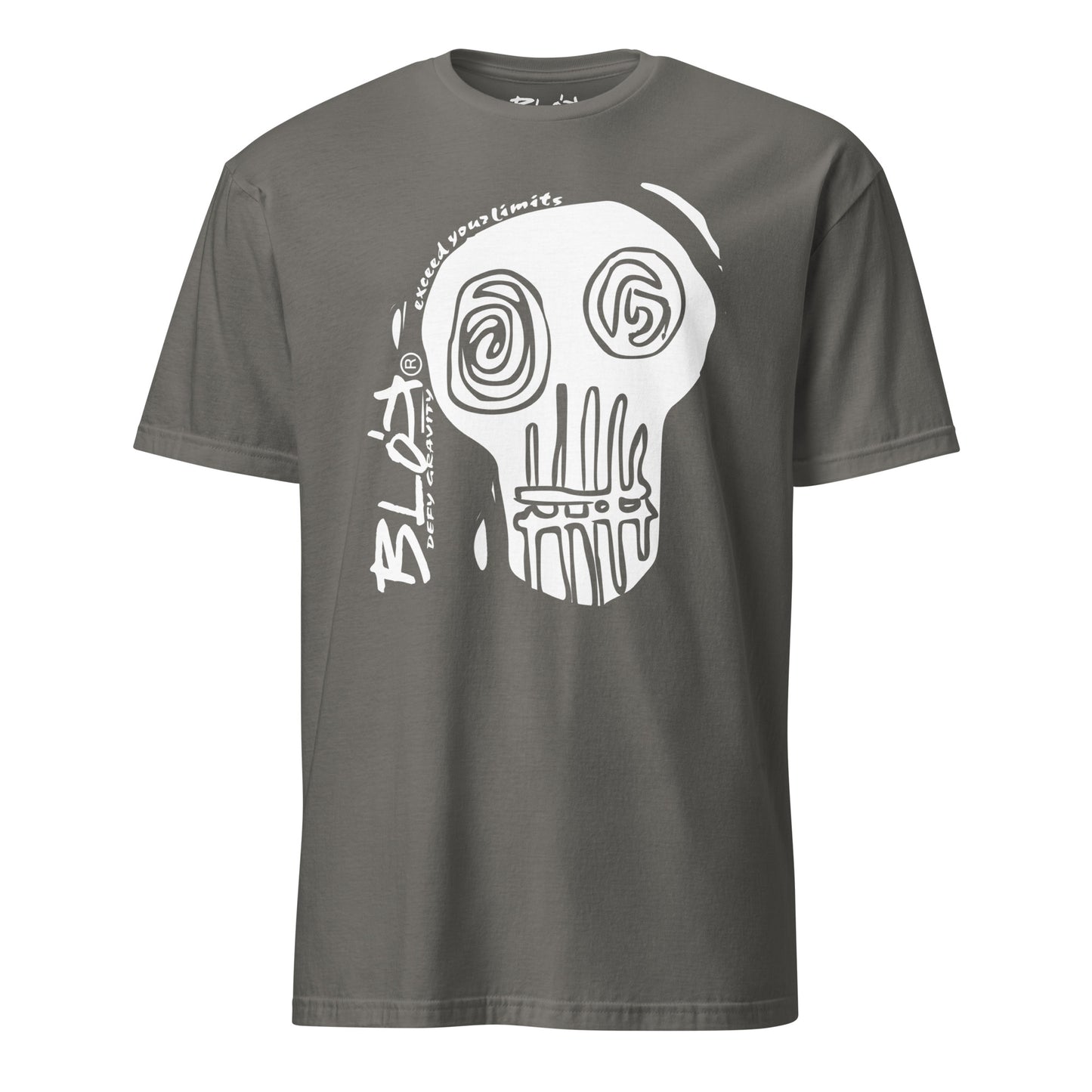 Skull - with White Front Print - Women's Relaxed Fit
