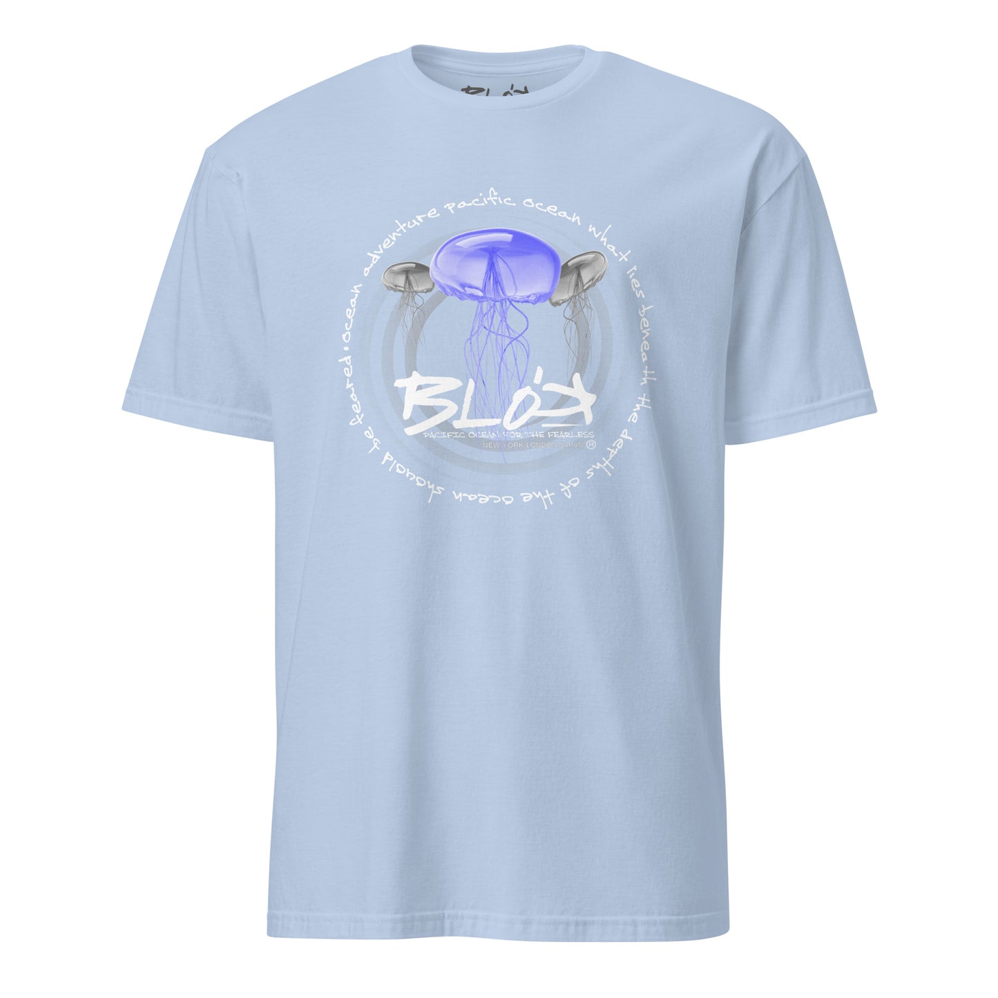 Jellyfish - Front Print with White Logo - Men's Classic Fit