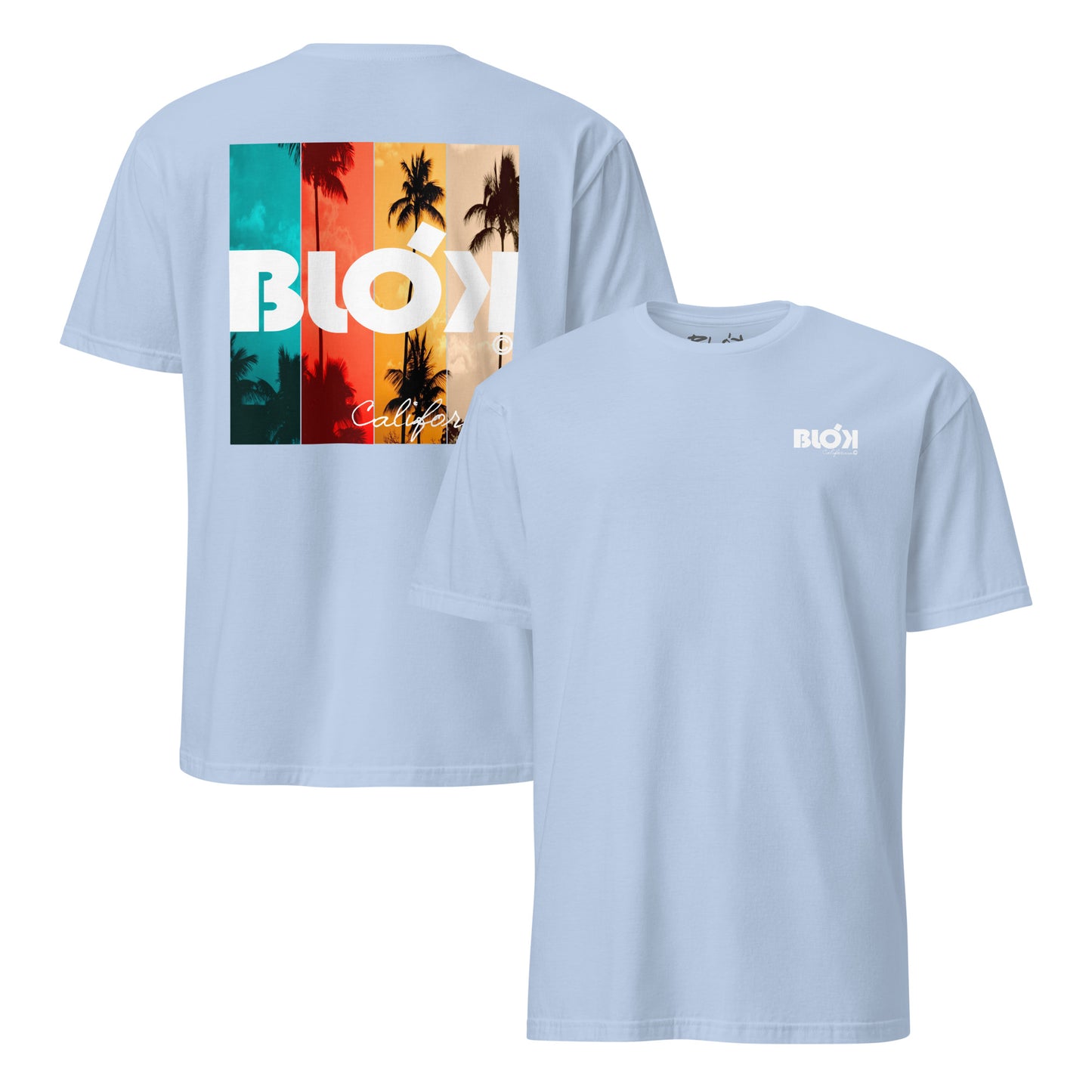 Palm Tree - Front & Back Print - Men's Classic Fit