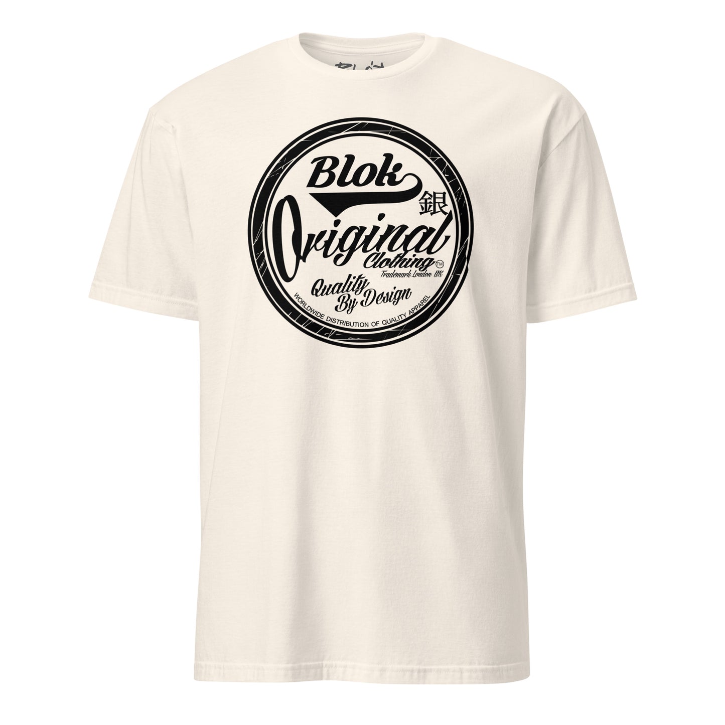 BLOK Quality By Design - Black Front Print Women's Relaxed Fit Graphic T-Shirt