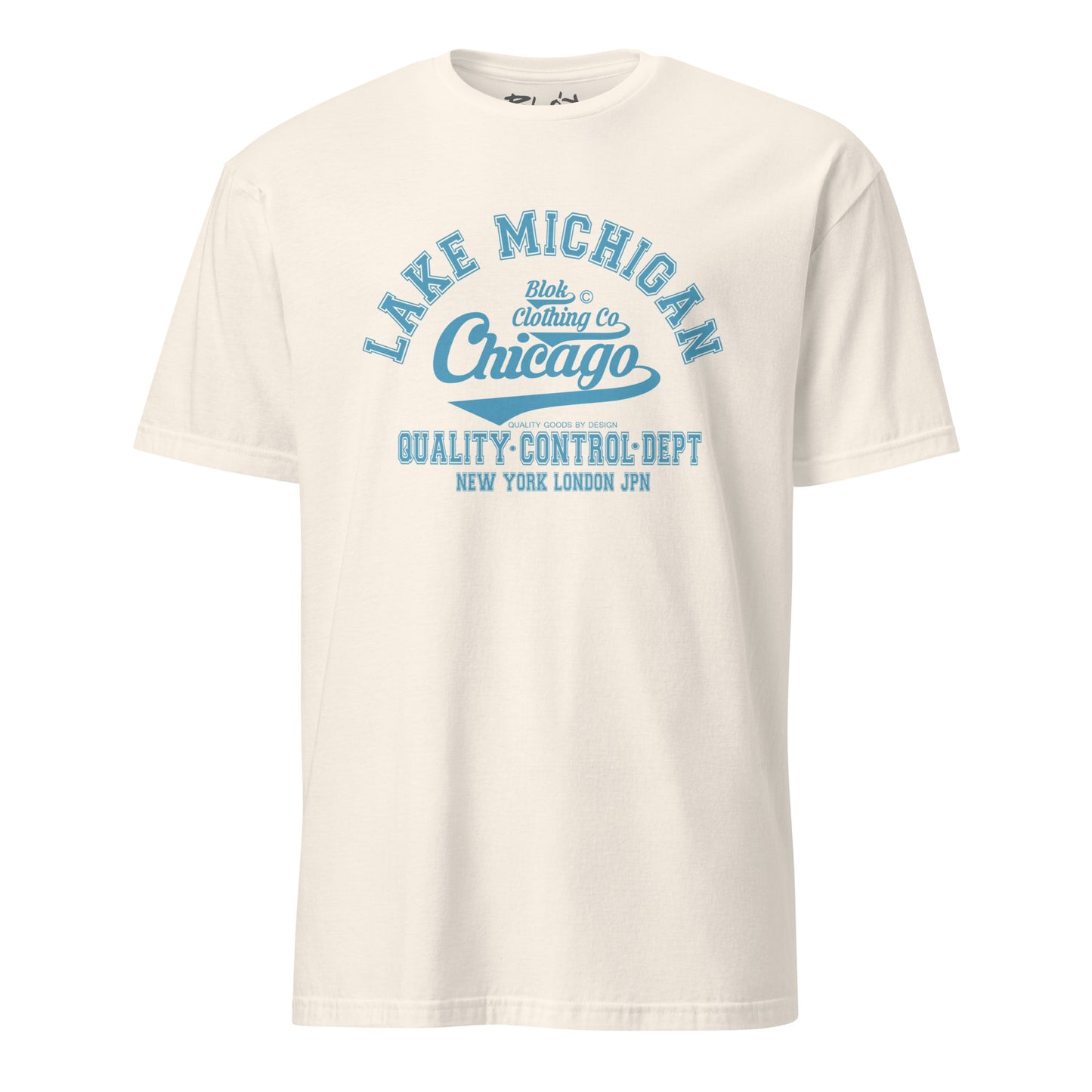 BLOK Chicago - Blue Print Women's Relaxed Fit Graphic T-Shirt