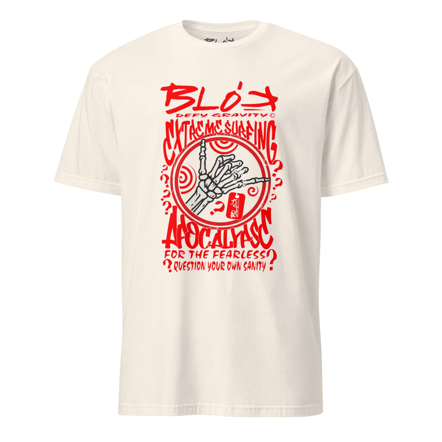 Apocalypse - Front Print in Red - Men's Classic Fit Graphic T-Shirt
