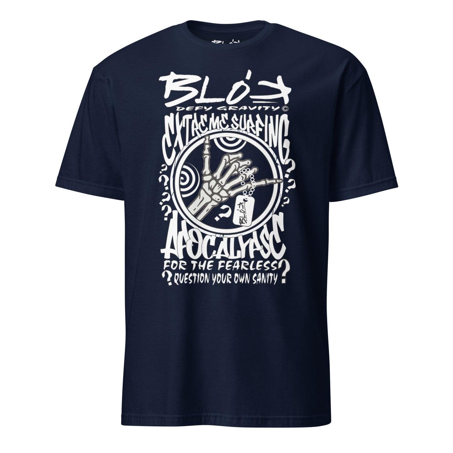 Apocalypse - Front Print in White - Men's Classic Fit Graphic T-Shirt