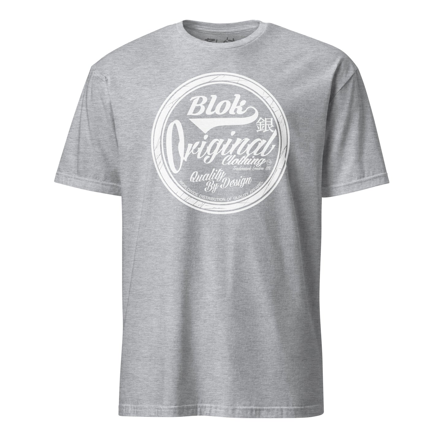 BLOK Quality By Design - White Front Print Women's Relaxed Fit Graphic T-Shirt