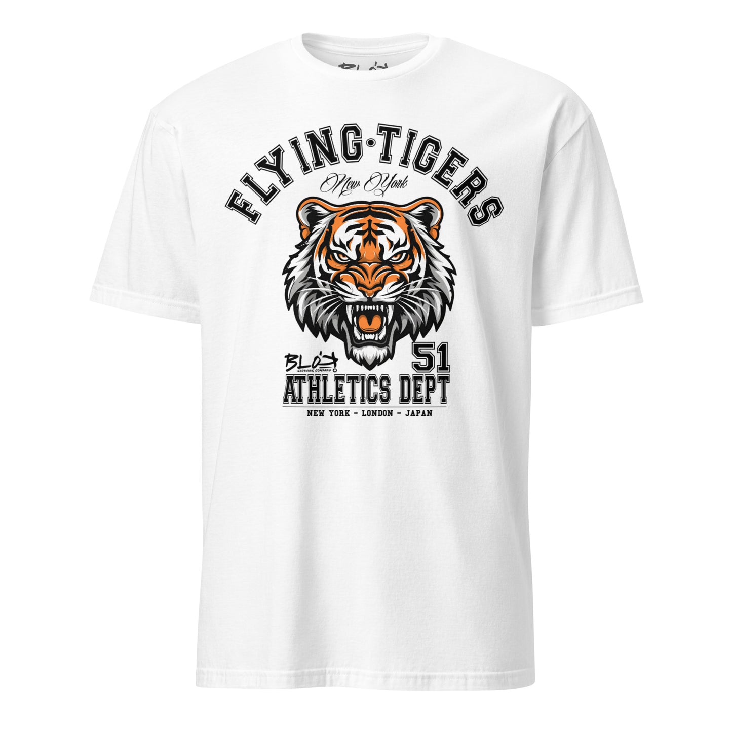 Flying Tigers - Front Print with Black Logo - Women's Relaxed Fit