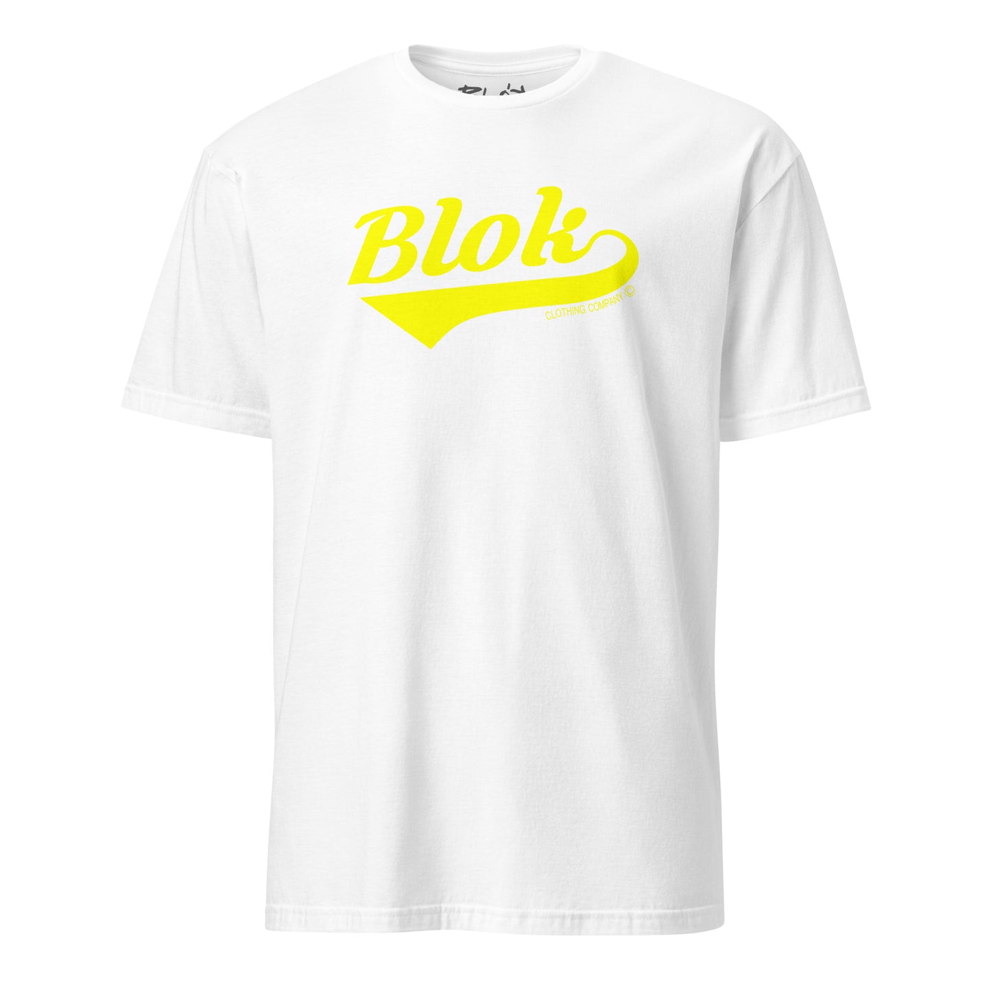 Blok Classic - Front Print - in Yellow - Women's Relaxed Fit