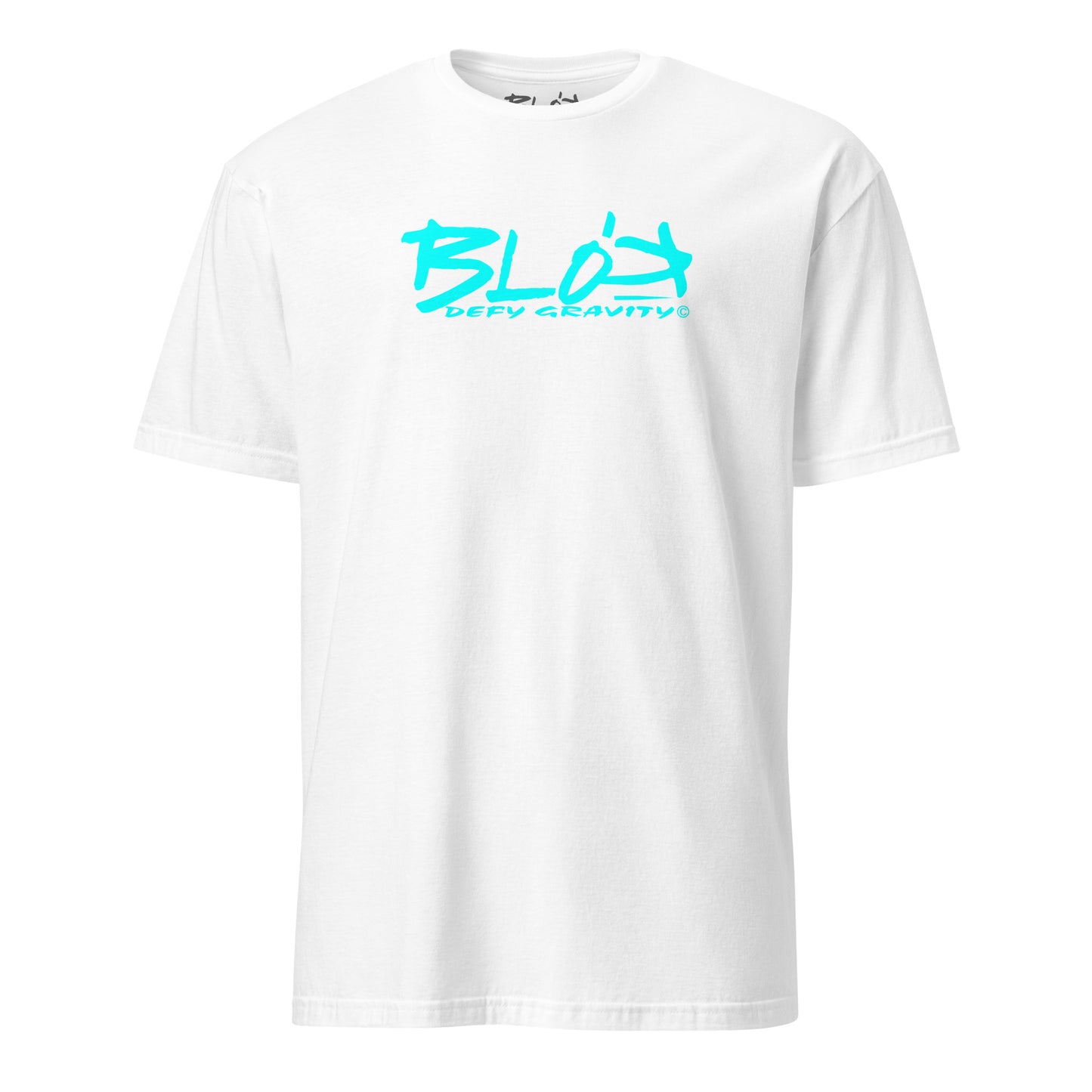 Essential Large Logo - with Turquoise Front Print - Women's Relaxed Fit