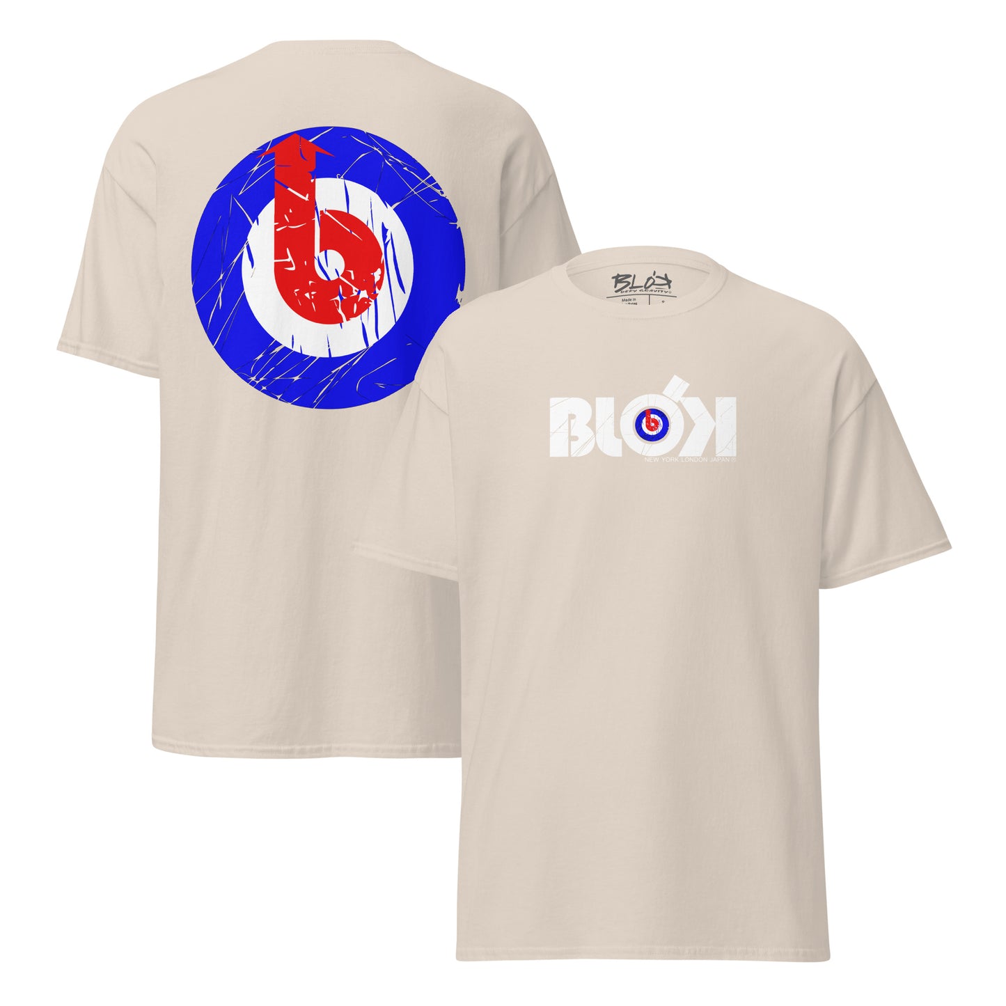 Blok Target - Front & Back Print - Men's Loose Fit