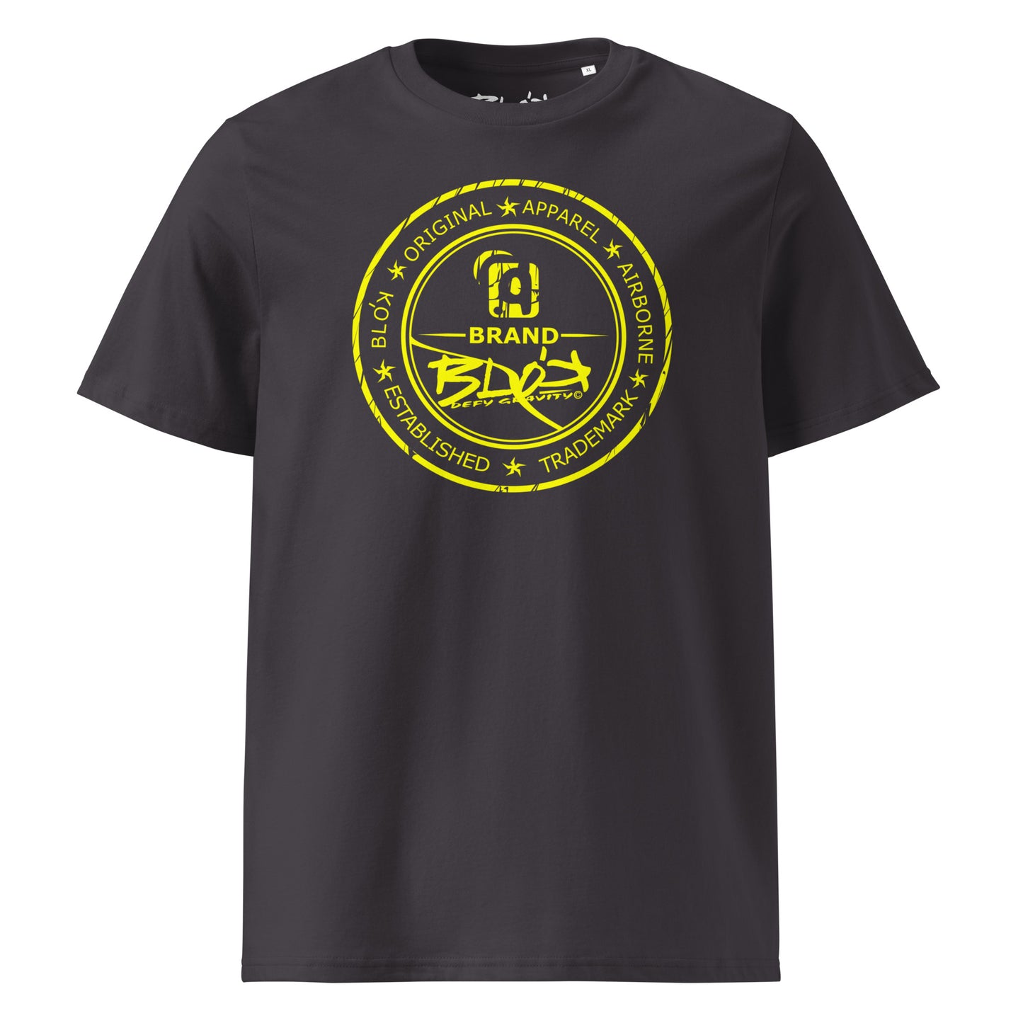Original Apparel Stamp - in Yellow Print - Men's Classic Fit Graphic T-Shirt