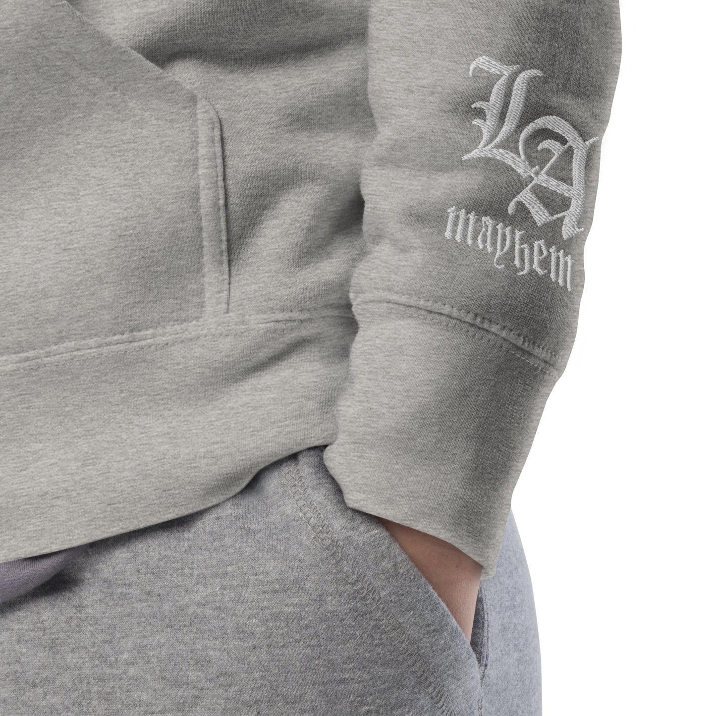 California Mayhem - Front Print & Embroidered Arm - Men's Graphic Hoodie