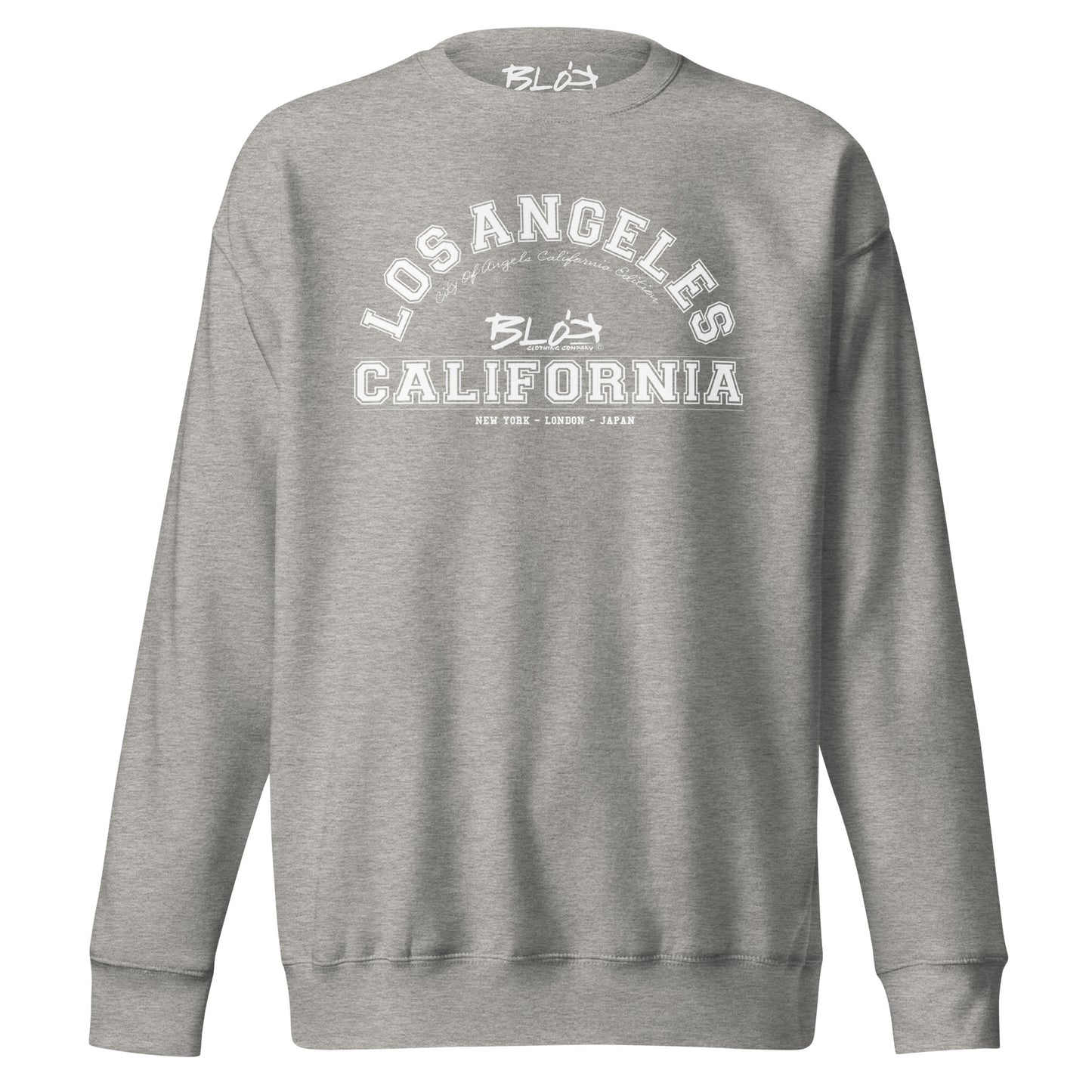Los Angeles California - in White Print- Women's Sweatshirt