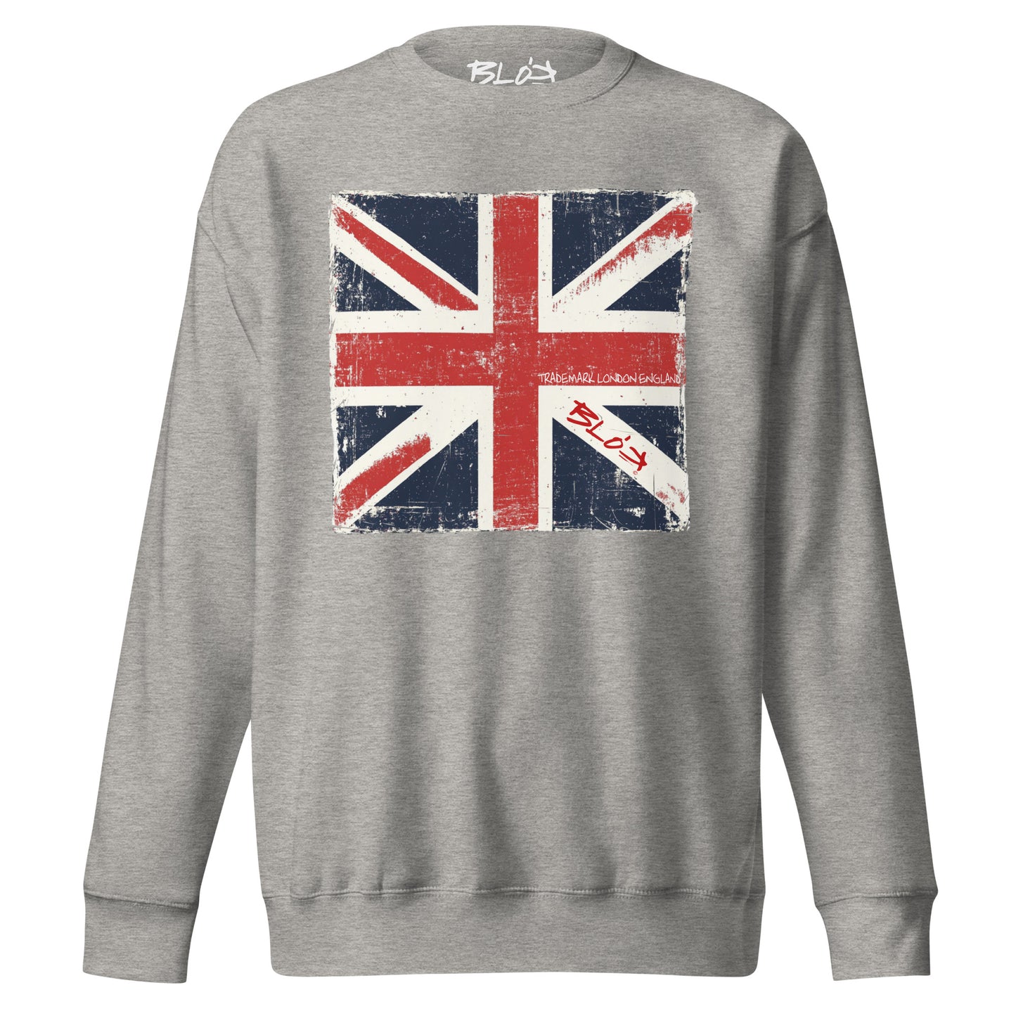 Blok London Flag - Front Print - Women's Sweatshirt