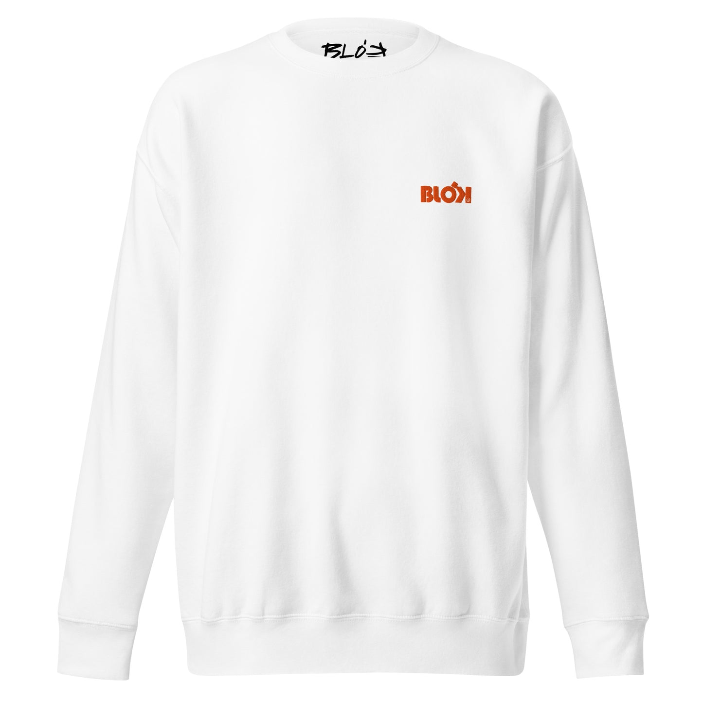 BLOK OG Logo - Embroidered Orange Women's Sweatshirt