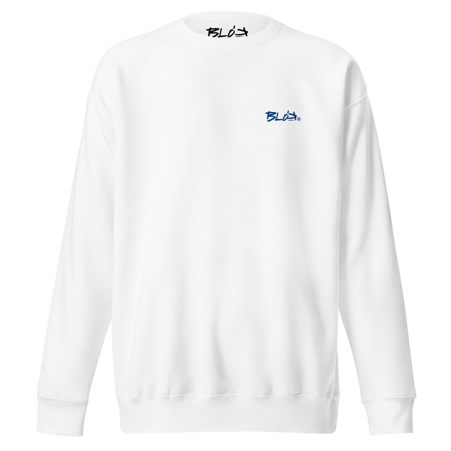 BLOK Essentials - Embroidered Blue Women's Sweatshirt
