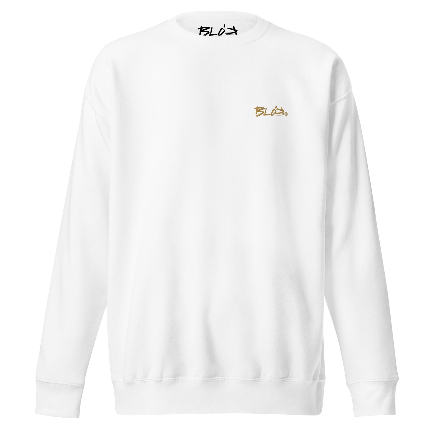 BLOK Essentials - Embroidered Gold Women's Sweatshirt