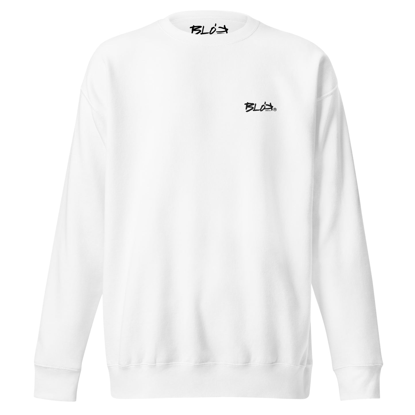 BLOK Essentials - Embroidered Black Women's Sweatshirt