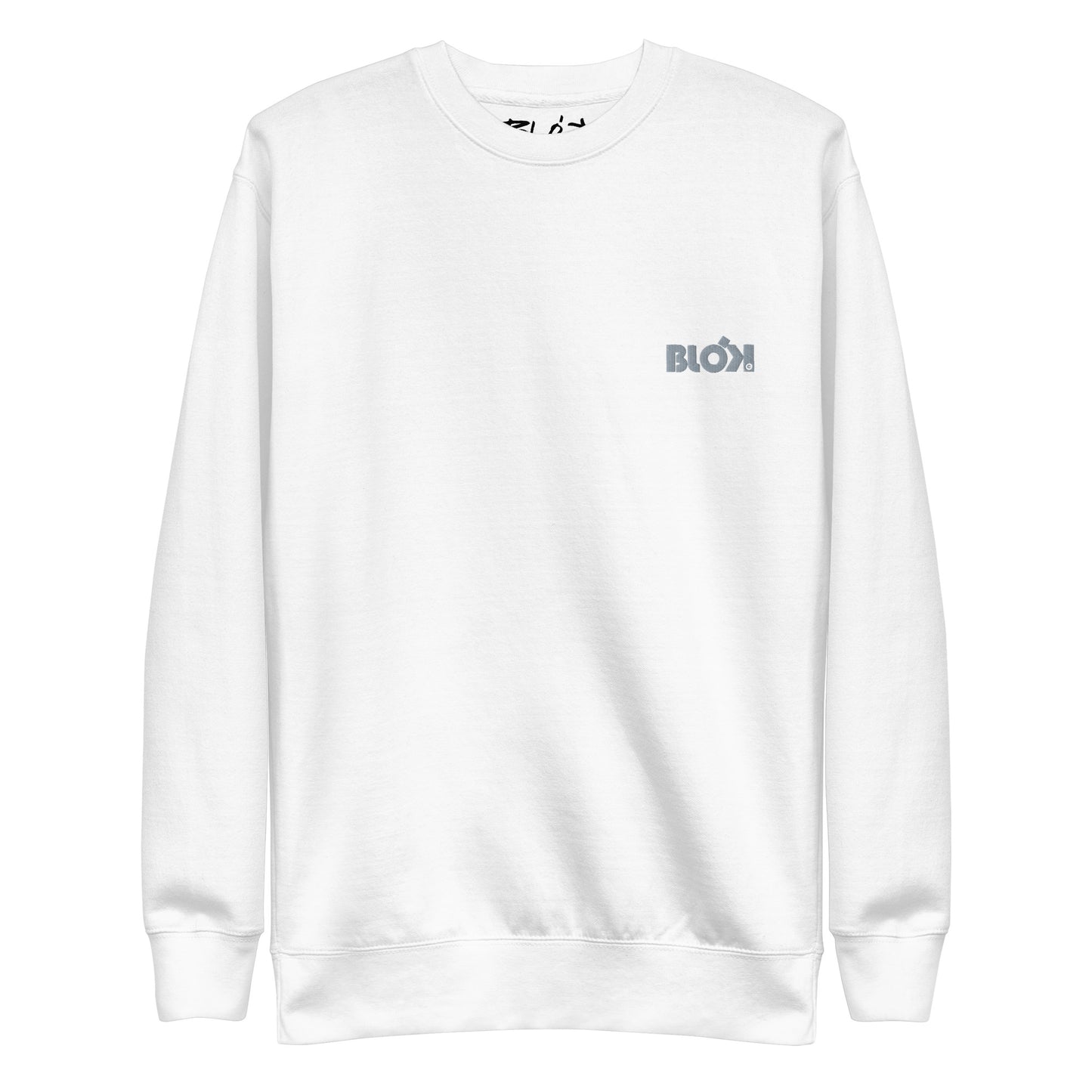 Blok OG - Embroidered - Grey - Men's Sweatshirt
