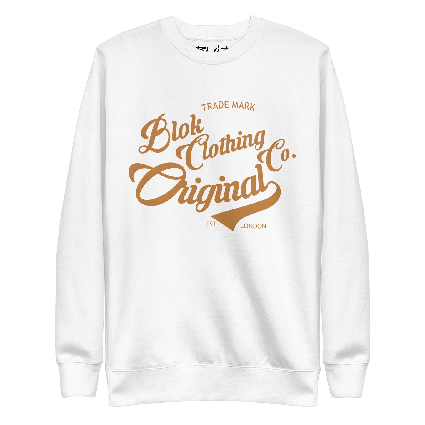 Original Clothing Company - Gold Print - Men's Sweatshirt