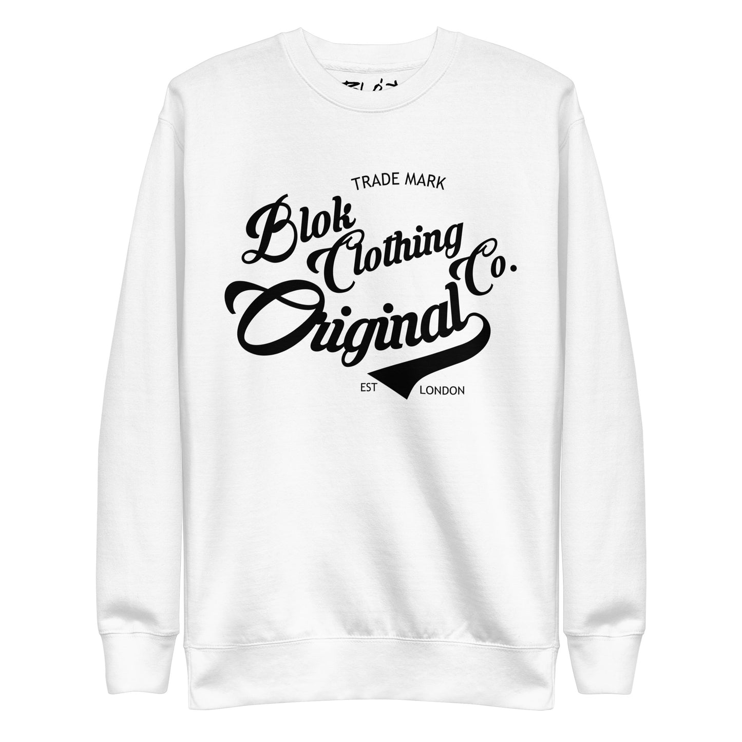 Original Clothing Company - Black Print - Men's Sweatshirt