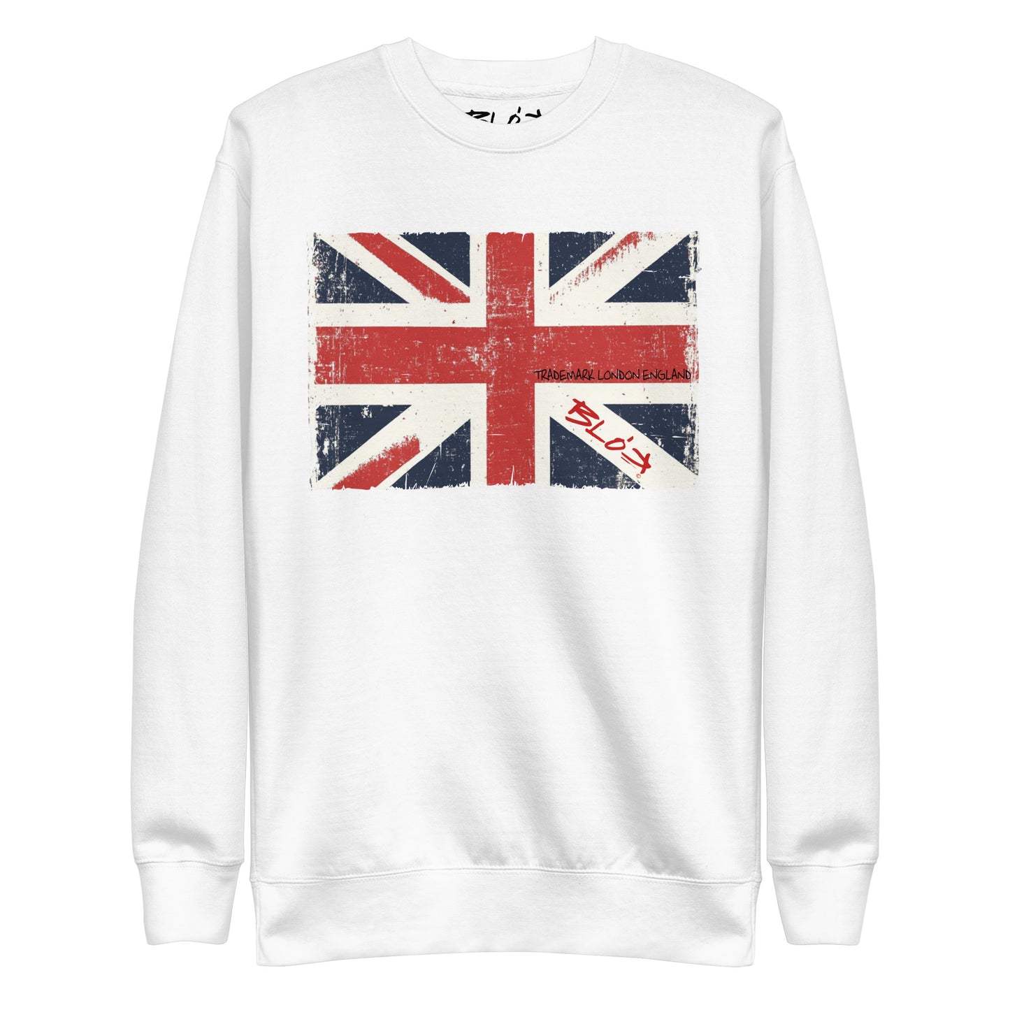 Blok Trademark London Flag design - Men's Sweatshirt
