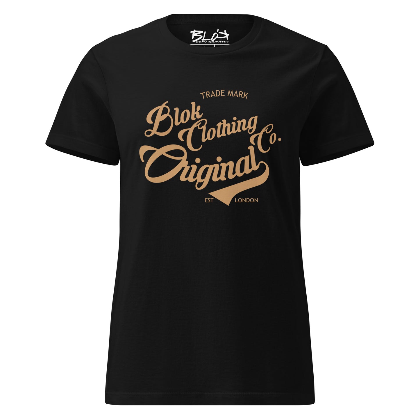 Original Clothing Company - with Gold Print - Women's Slim Fit