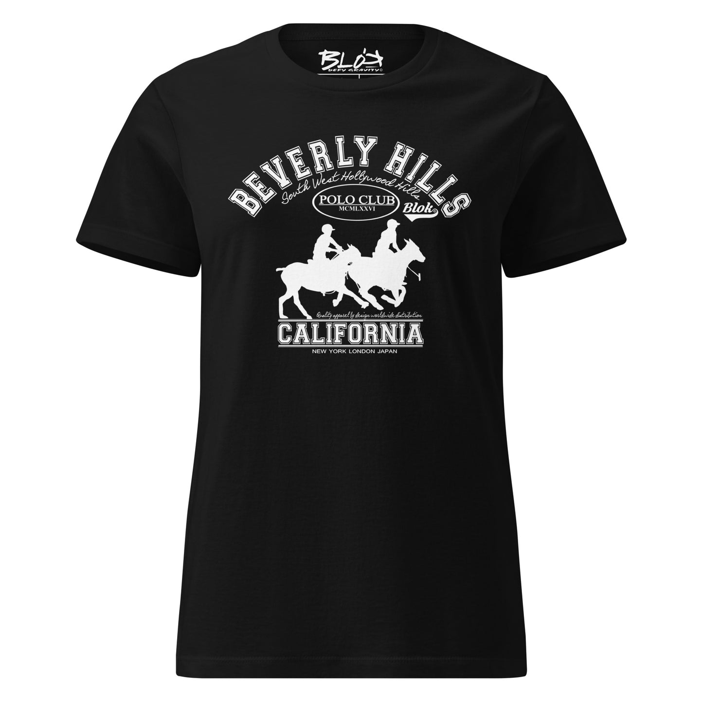 Beverly Hills Polo Club - with White Print - Women's Slim Fit