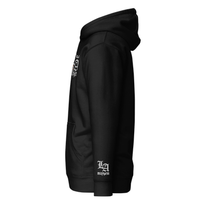 LA Mayhem - Embroidered Front & Arm Design - Men's Hoodie