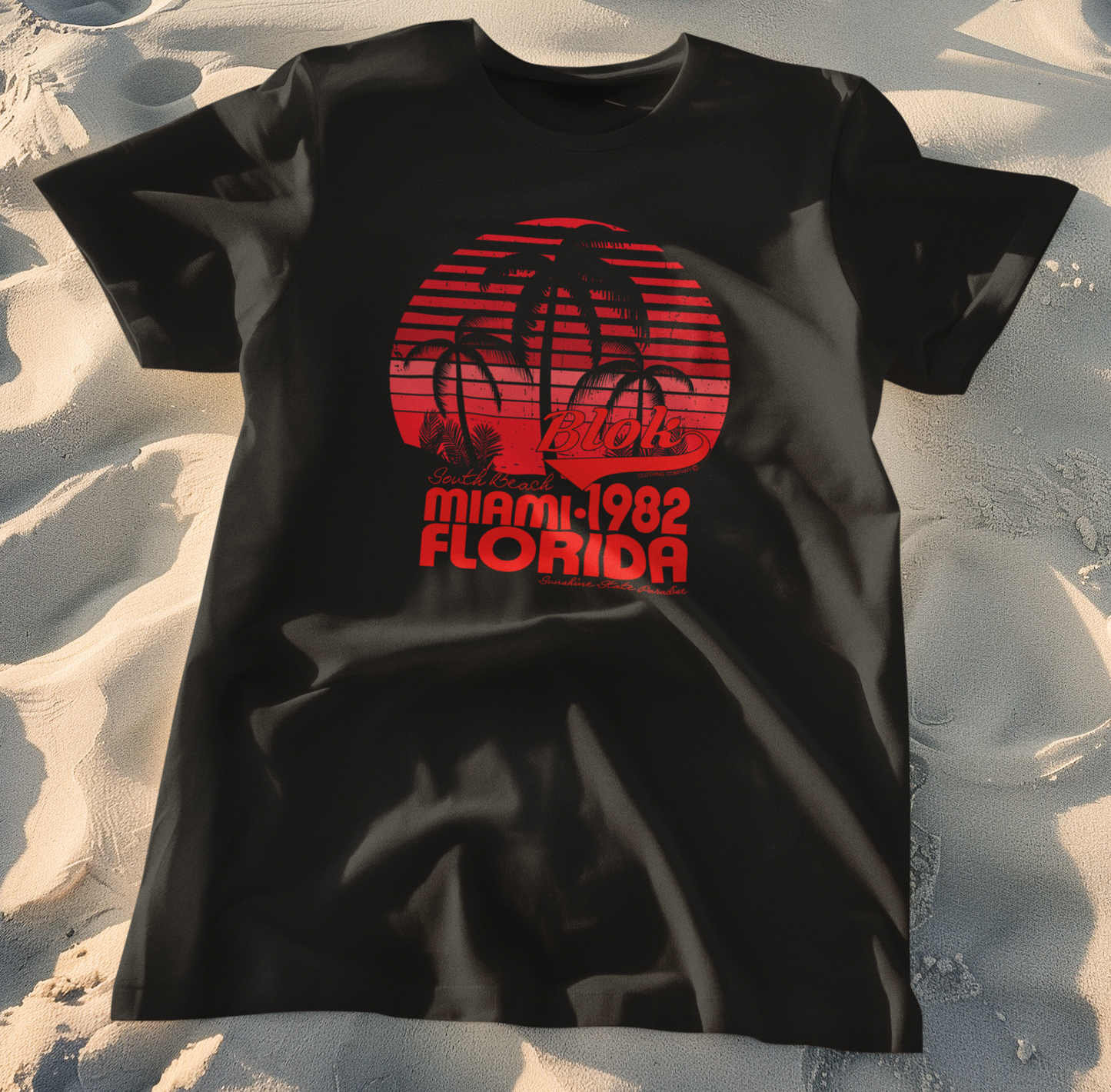 Miami '82 - with Red Print - Men's Classic Fit