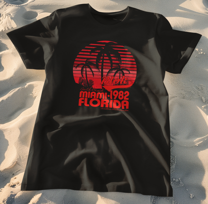 Miami '82 - with Red Print - Men's Classic Fit