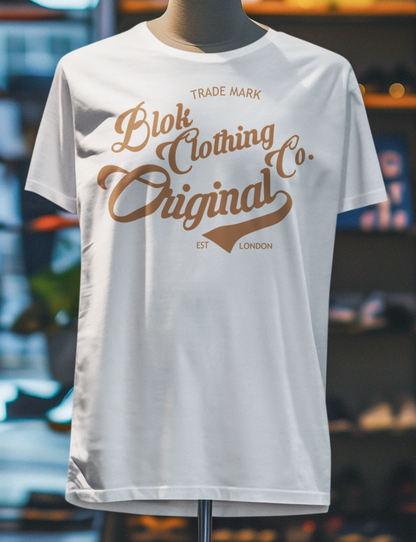 Original Clothing Company - Front Print - with Gold Logo - Women's Relaxed Fit