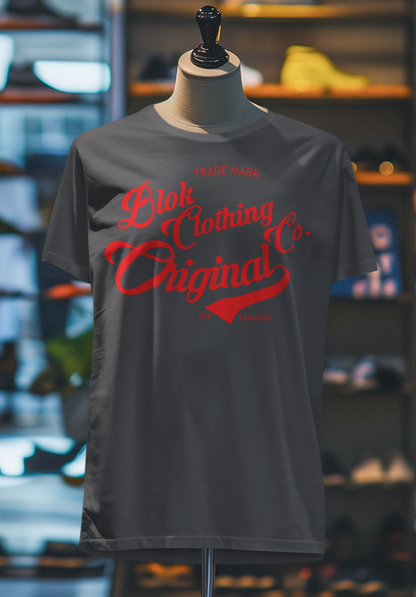 Original Clothing Company - Front Print - with Red Logo - Women's Relaxed Fit