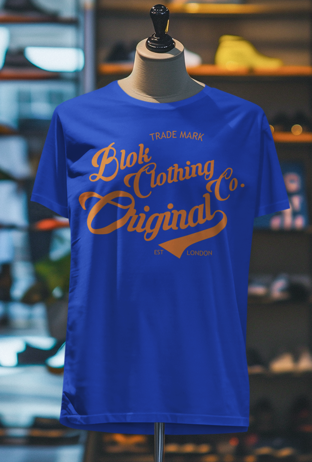 Original Clothing Company - Front Print - with Orange Logo - Women's Relaxed Fit