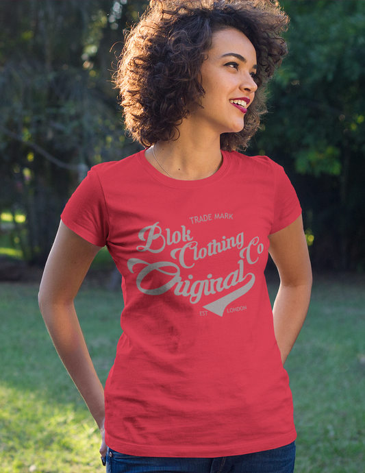 Original Clothing Company - with Grey Print - Women's Slim Fit