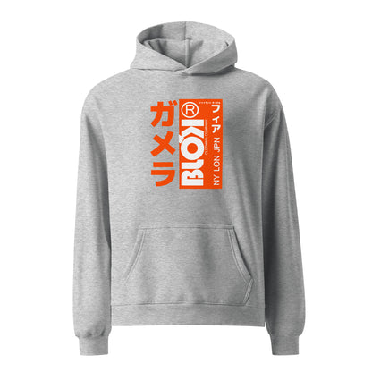 BLOK NEW YORK LONDON JAPAN - Heavyweight Oversized Men's Hoodie - Front & Back Graphic Print