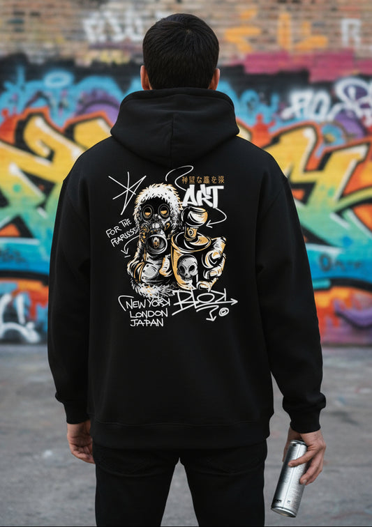 BLOK Art - Oversized Heavyweight Hoodie Men's