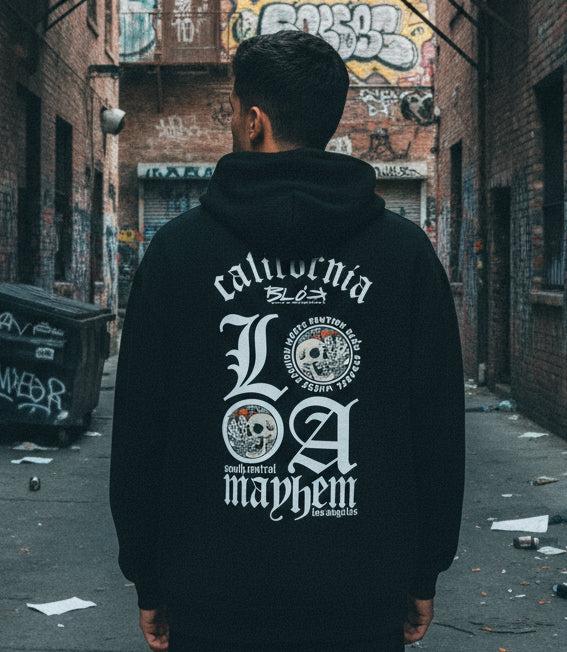 LA Mayhem Blok - Oversized Heavyweight Premium Hoodie Men's