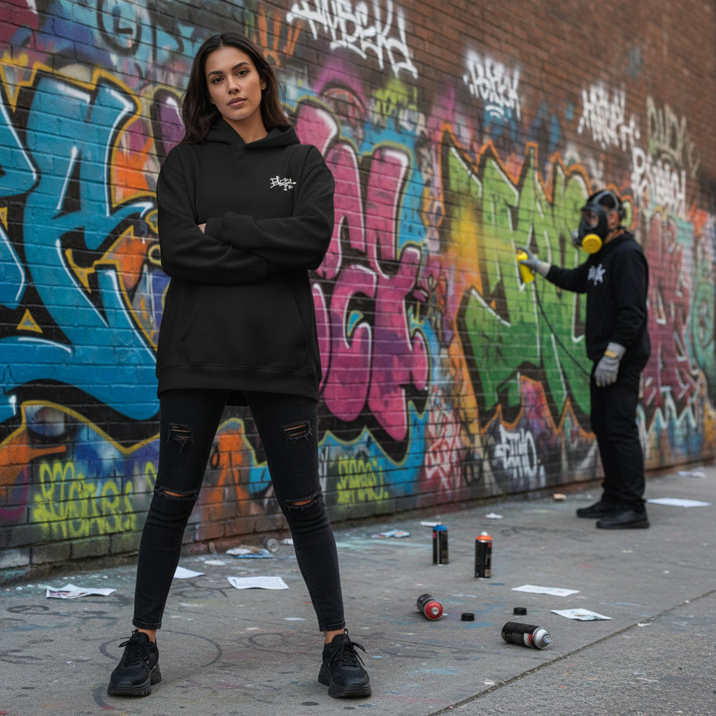 Graffiti Art - Oversized Heavyweight Hoodie