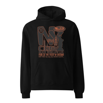 BLOK NY - Oversized Heavyweight Hoodie Men's