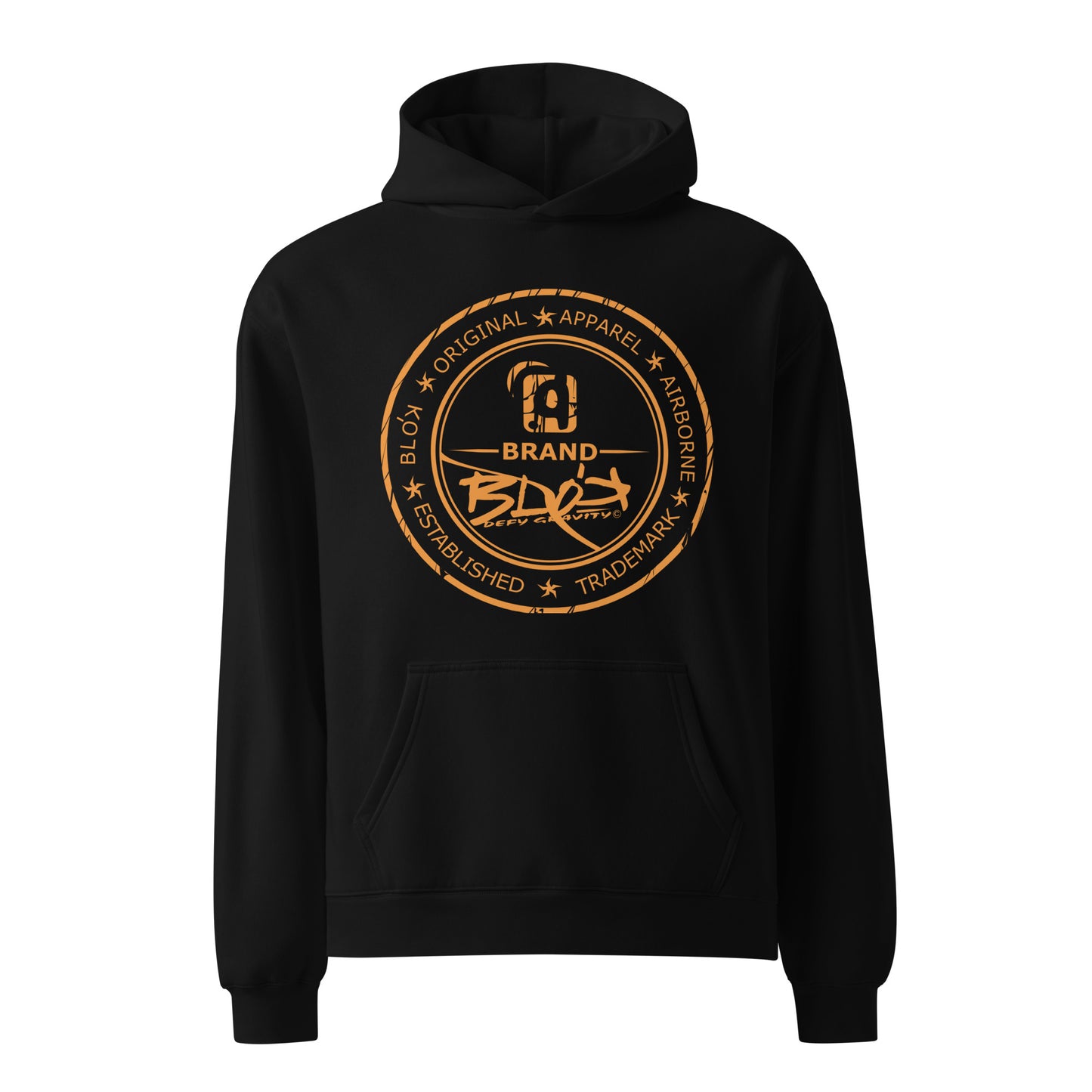 BLOK Full Circle - Oversized Heavyweight Hoodie Man's
