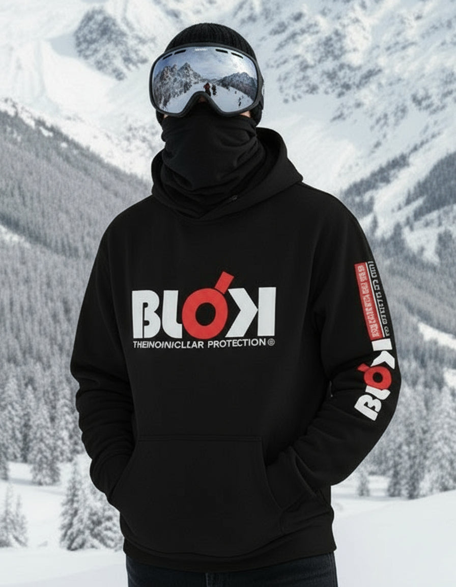 BLOK Thermonuclear Protection - Oversized Men's Premium Hoodie
