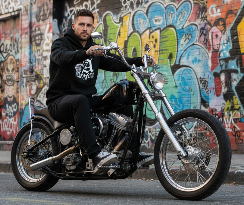 LA Mayhem Blok - Oversized Heavyweight Premium Hoodie Men's