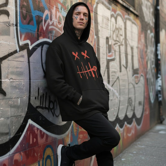 Stitch Face Blok - Oversized Heavyweight Premium Men's Hoodie