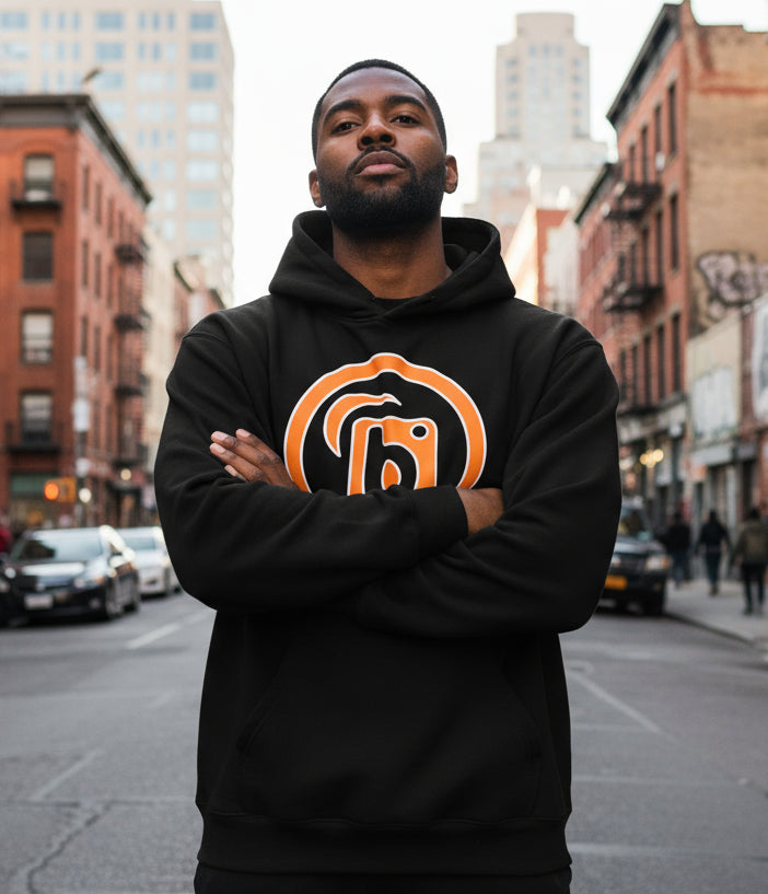 Outer Circle Blok - Oversized Premium Men's Hoodie