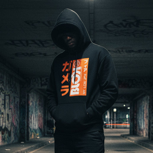 BLOK NEW YORK LONDON JAPAN - Oversized Heavyweight Premium Hoodie Men's