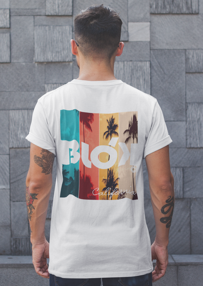 Palm Tree - Front & Back Print - Men's Classic Fit
