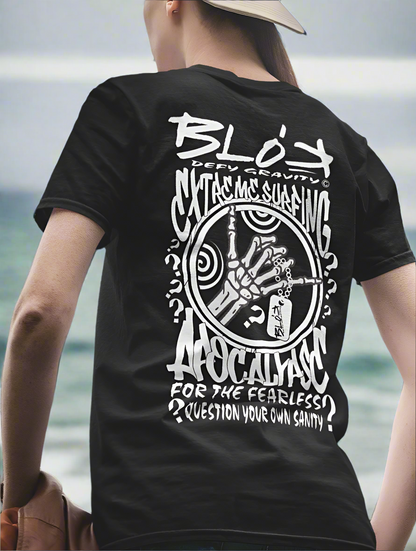 Apocalypse - Front & Back Print in White - Women's Relaxed Fit